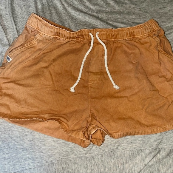 Simply Southern Light Brown Shorts - Picture 1 of 3